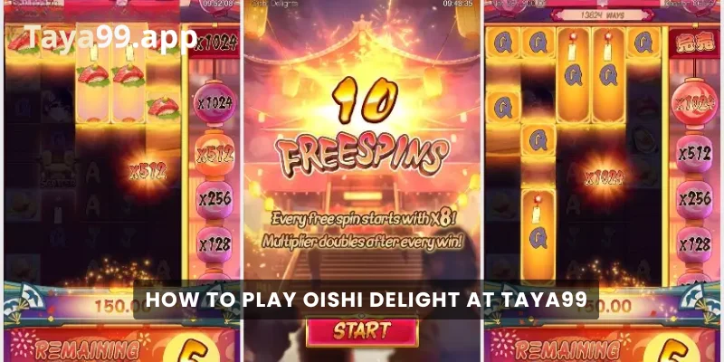 How to Play Oishi Delight at Taya99
