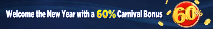 Welcome the New year with 60% Carnival Bonus